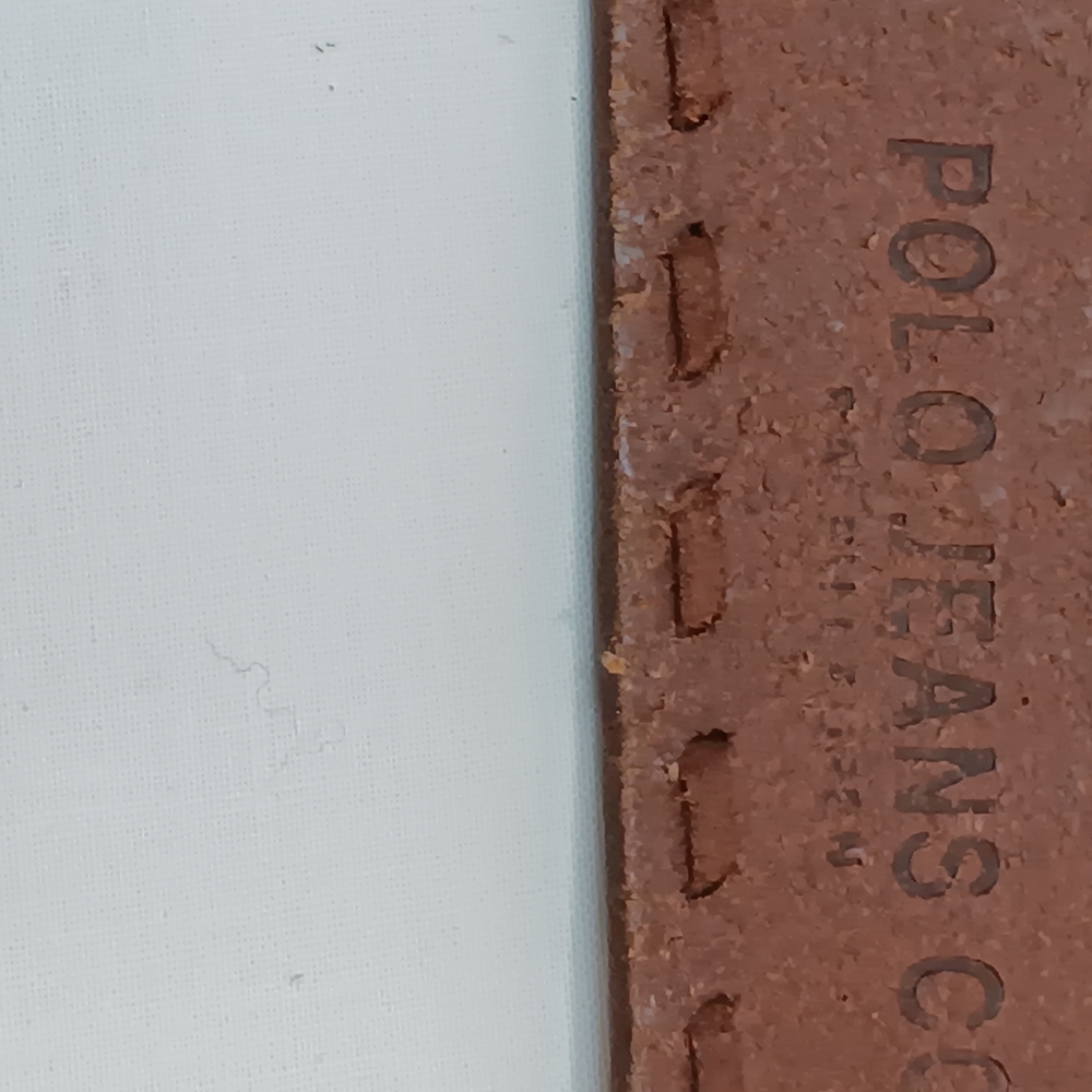 Polo Silver and Brown Men's Belt Size 30/32 - Picture 7 of 12